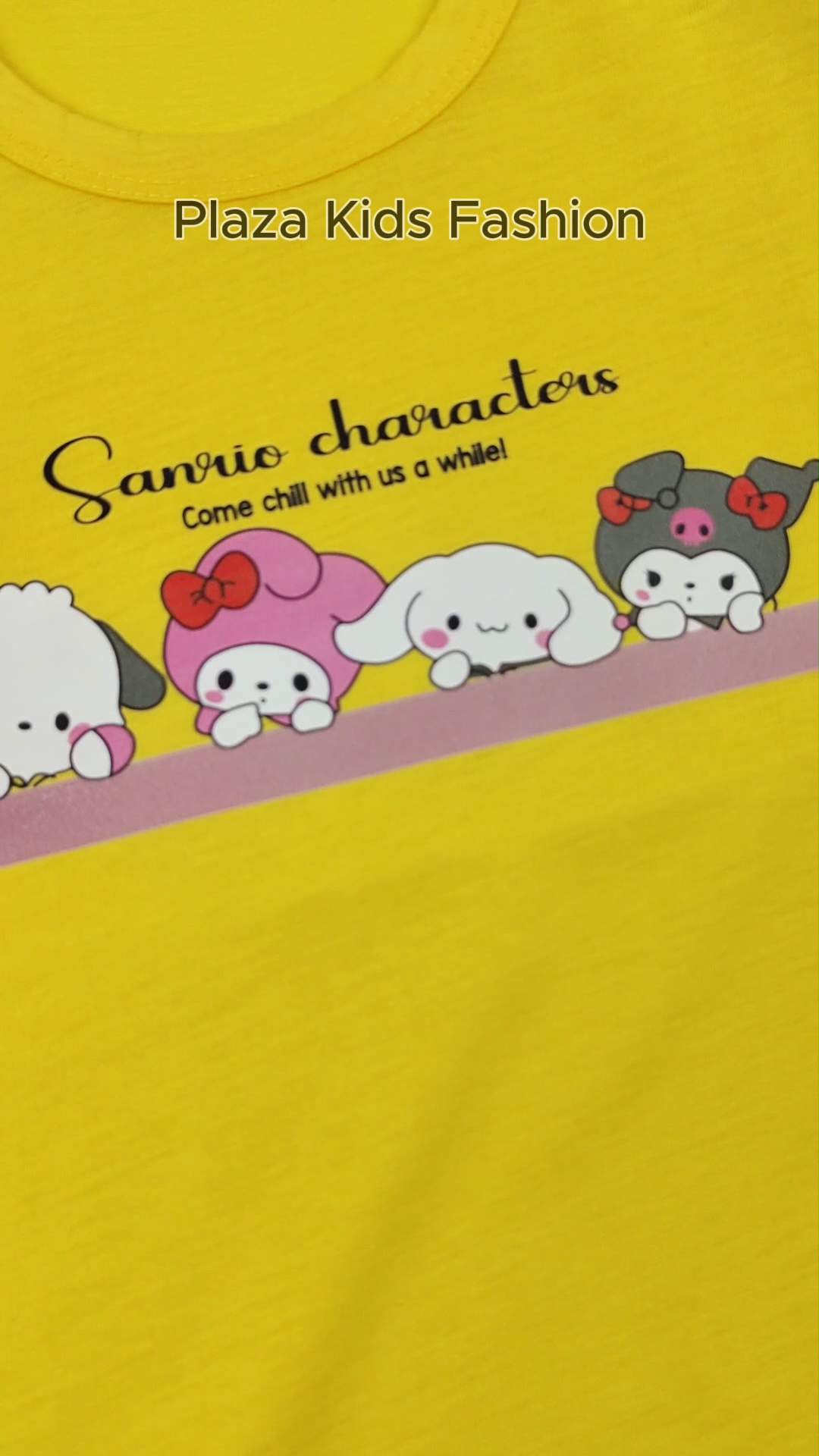 Kaos Anak Perempuan Gambar Sanrio Characters | Atasan Anak Perempuan Usia 1-10 Tahun | Sanrio1