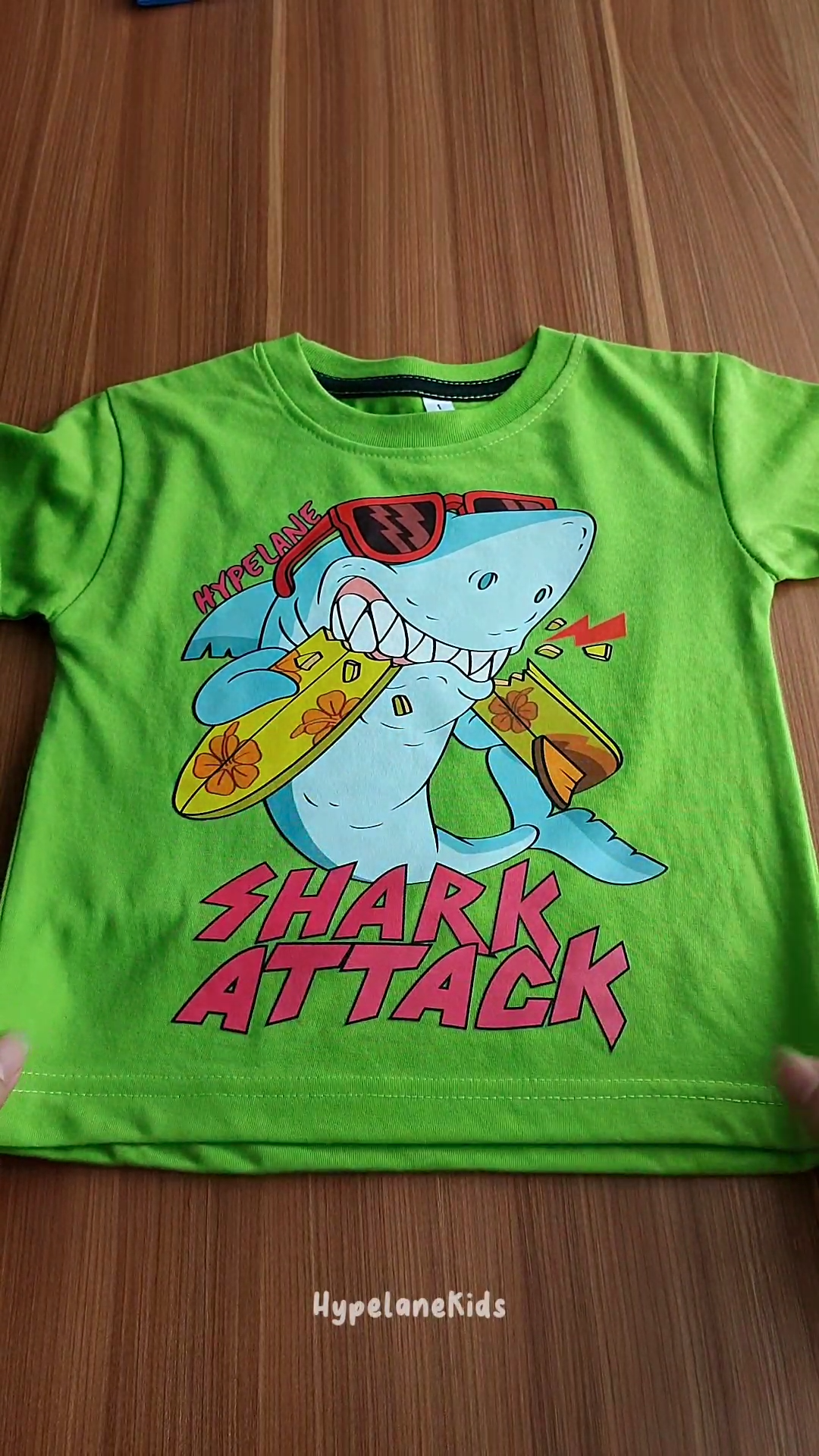 Baju Kaos Distro Anak Laki Laki Karakter Kartun Hiu Keren Import 1 - 10 Tahun - Hypelane - DTF2