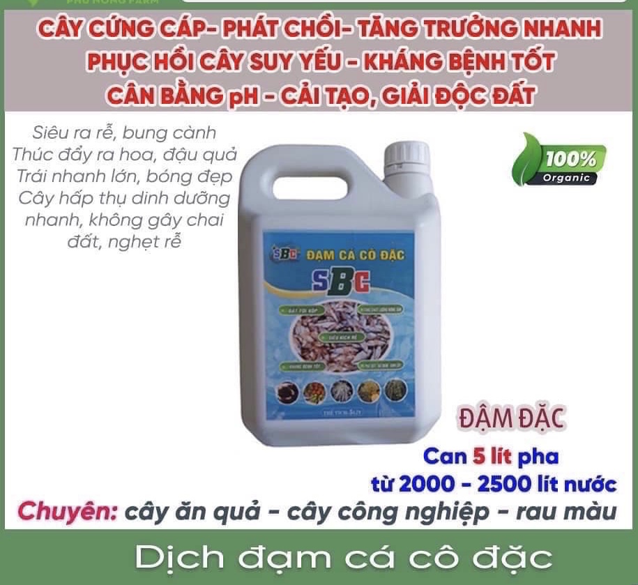 Đạm cá cô đặc sbc