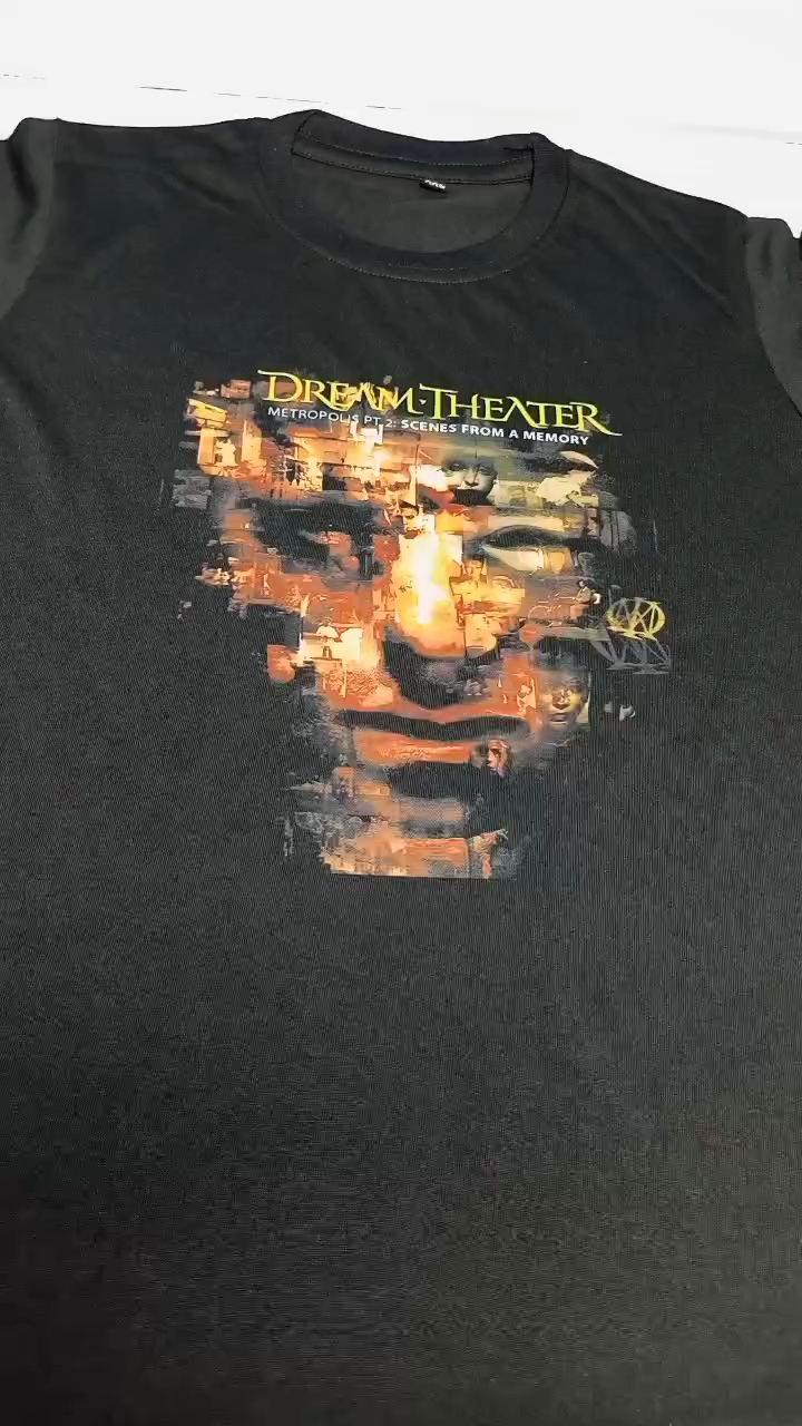 ( Kaos Anak ) Monstahopkids Kaos Anak Laki-Laki Perempuan Motif BAND MUSIK DREAM THEATER Bahan 24s