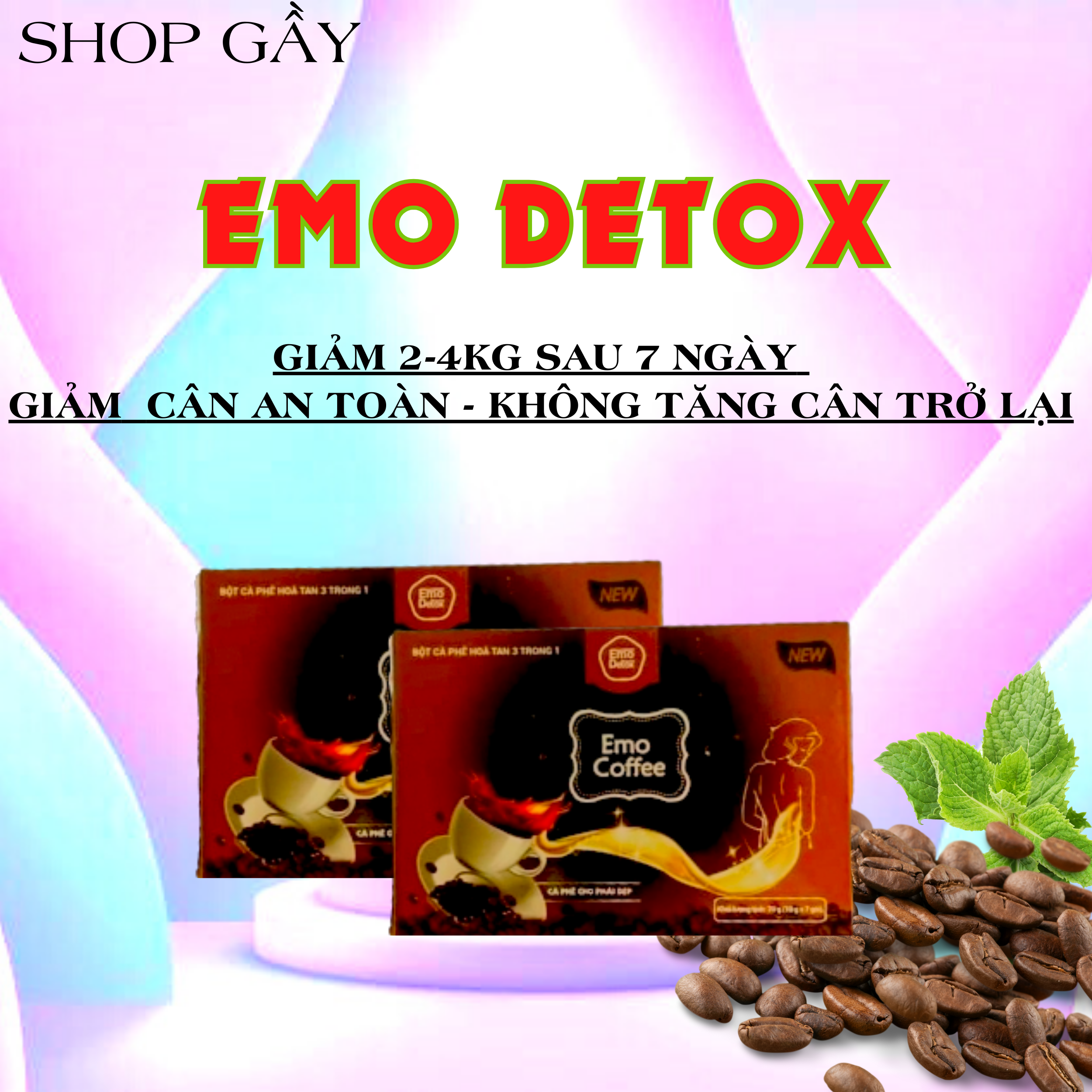COFE Giảm Cân Cấp Tốc Emo Detox