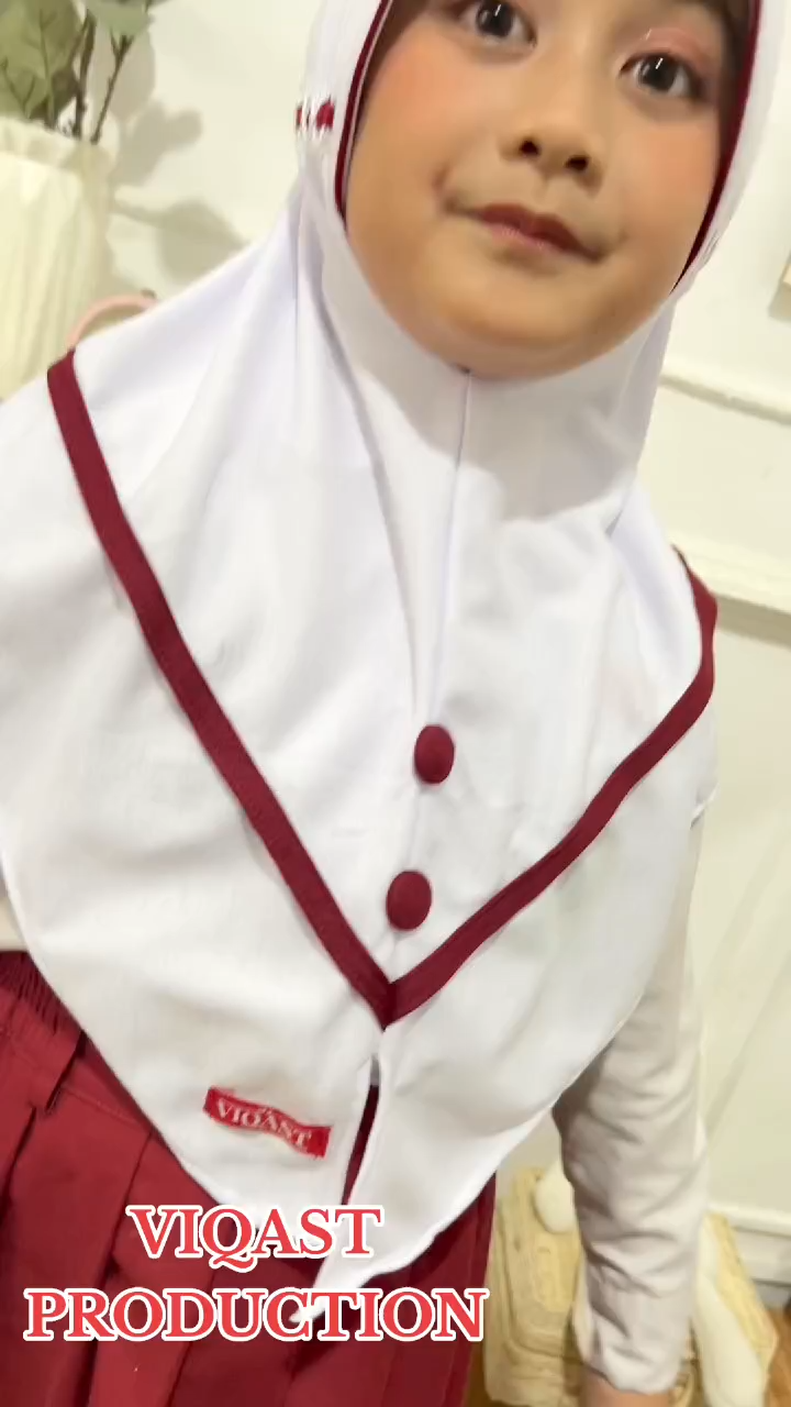 KERUDUNG SEKOLAH ANAK ELSANIA SERUT PITA BELAKANG SIZE 6 - 9 TAHUN JILBAB ANAK TK SD INSTAN HIJAB SEKOLAH ANAK TANGGUNG TERBARU