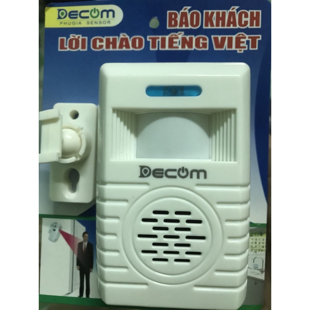 Báo khách lời chào tiếng việt