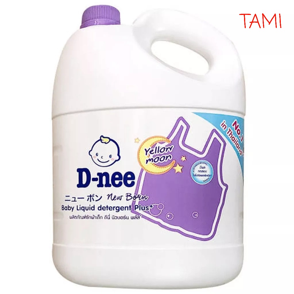 Nước giặt quần áo Dnee Thái Lan 3000ml cho bé -Công ty Đại Thịnh màu tím