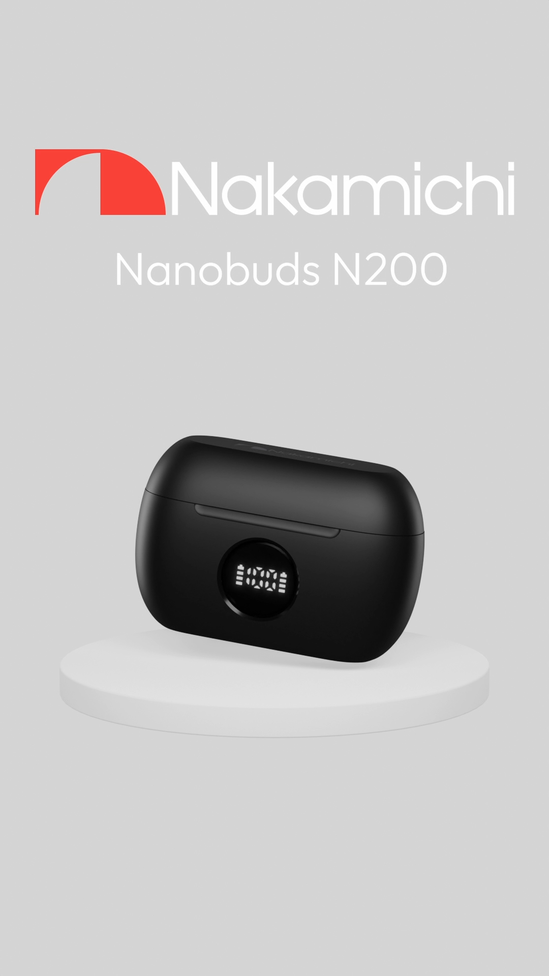 Nakamichi N200 Nanobuds True Wireless Earbuds Bluetooth Sound