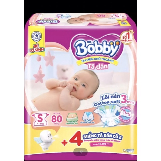 Tã dán bobby s80