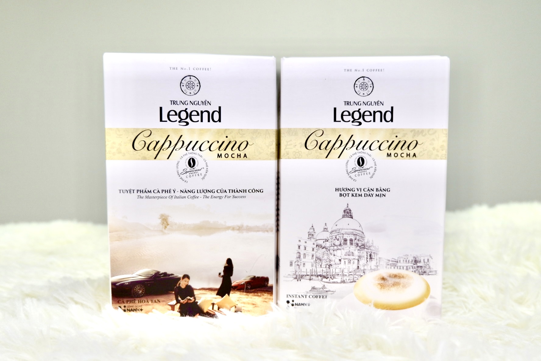 กาแฟคาปูชิโน่ มอคค่า Trung Nguyên Legend Cappuccino Mocha ของแท้จากเวียดนาม ราคา 190 บาท*ส่งฟรี