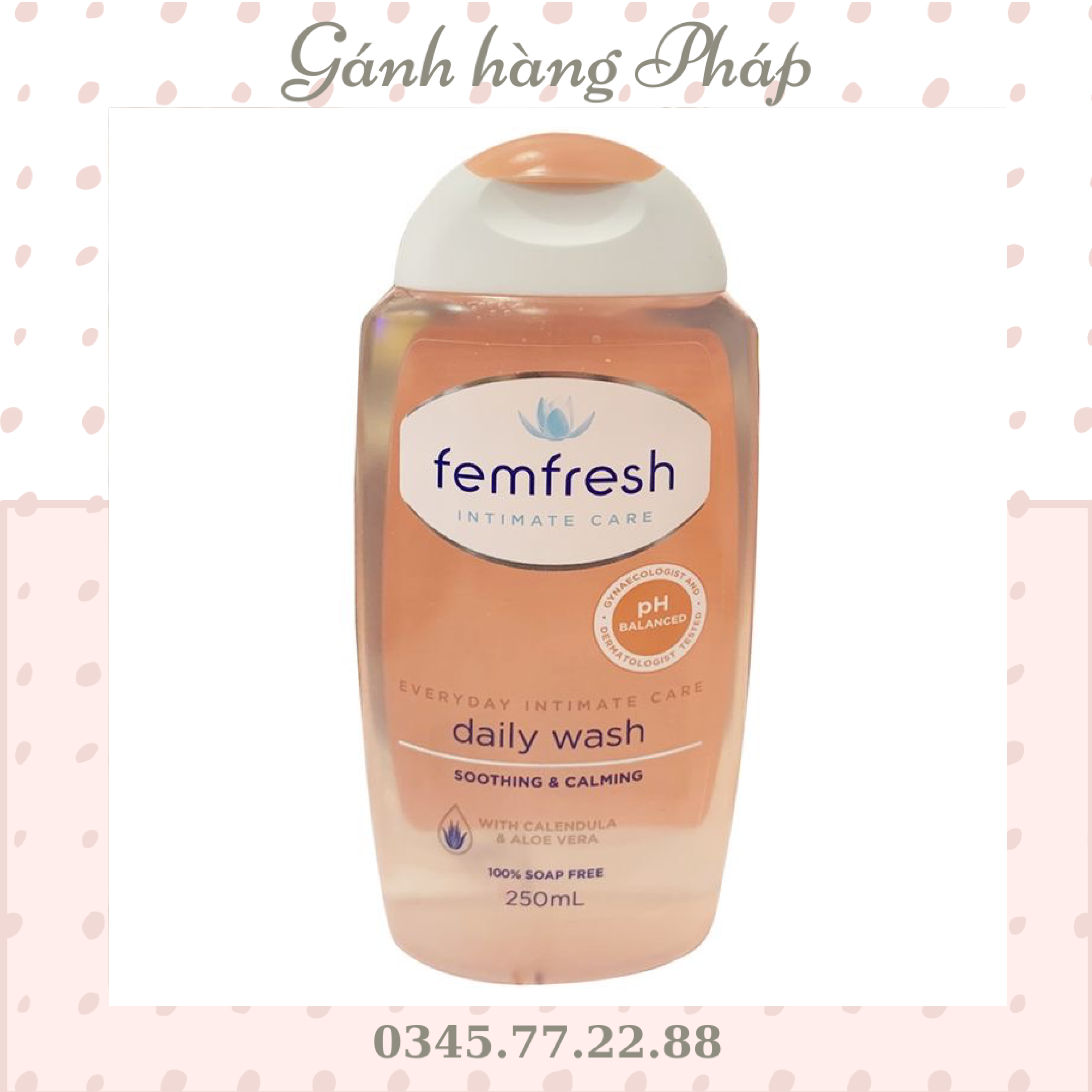 Dung dịch vệ sinh phụ nữ femfresh daily wash 250ml