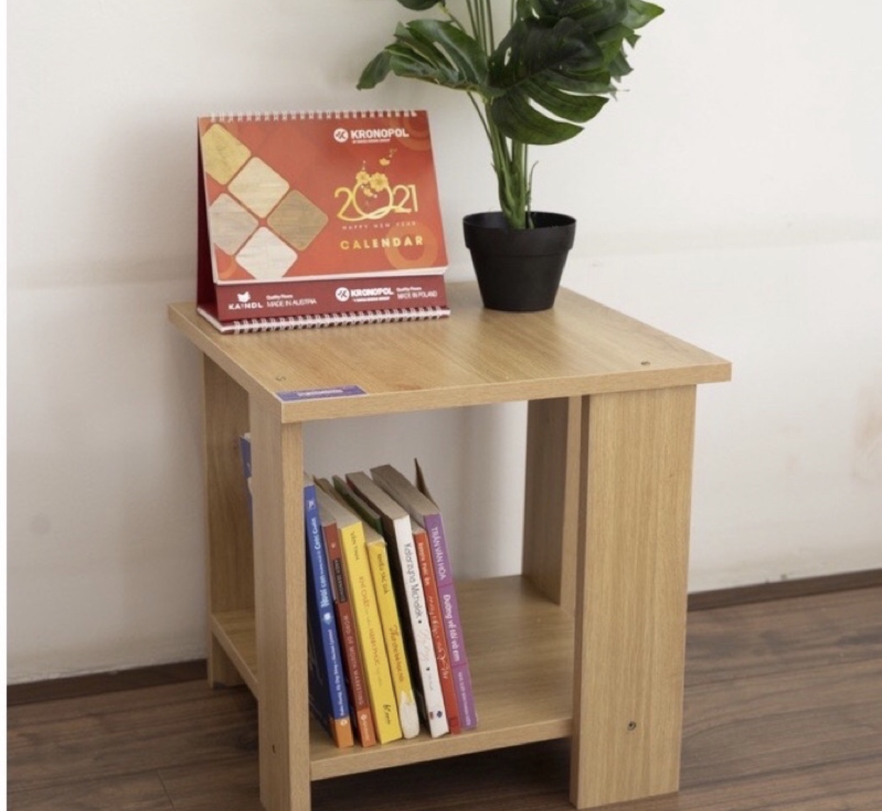 💥Hot💥 Kệ Gỗ Đầu Giường Đa Năng - Để Chậu Cây Cảnh, Kê Đồ Vinh Hoàng Dày 17mm Chắc Chắn