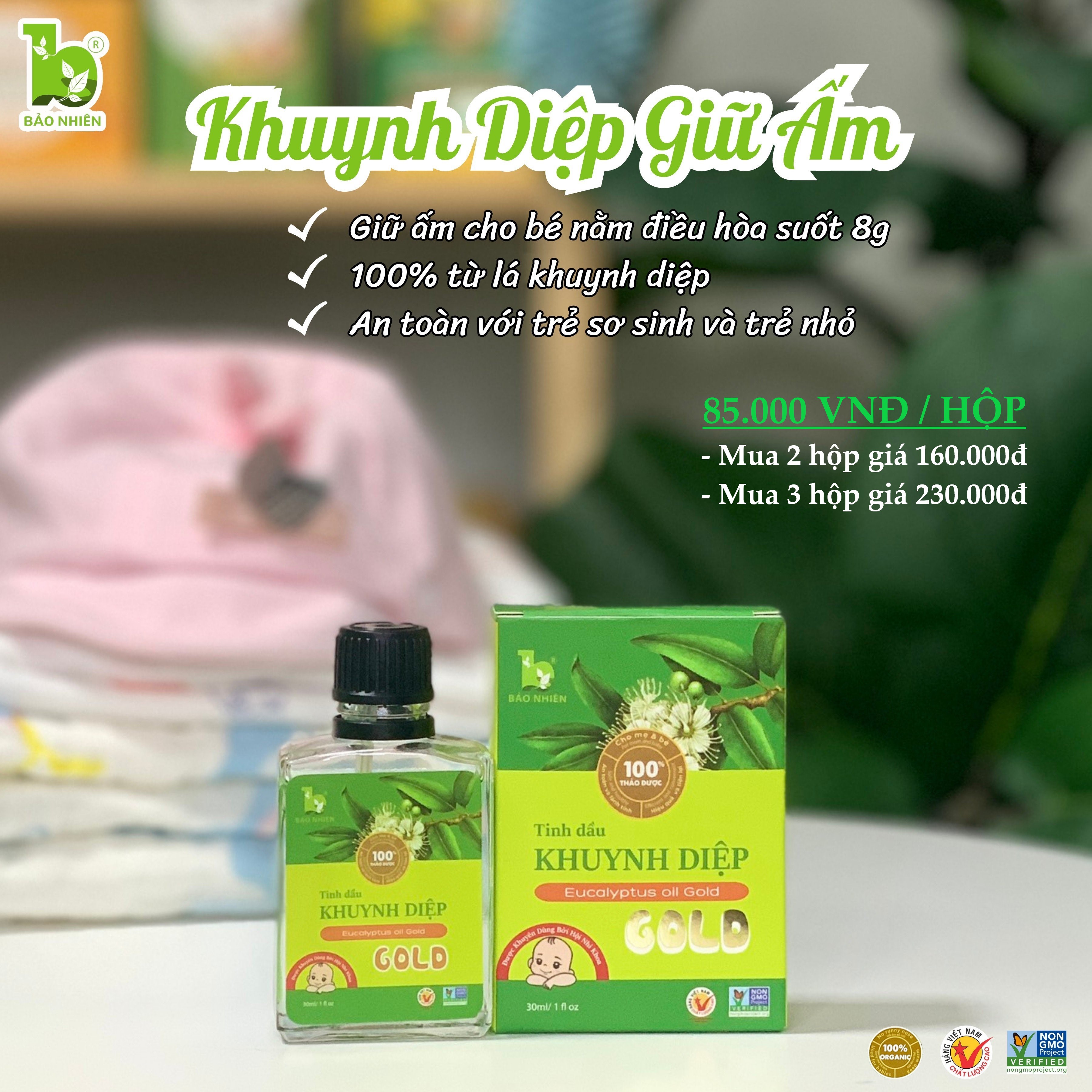 Tinh dầu khuynh diệp xanh - 30 ml