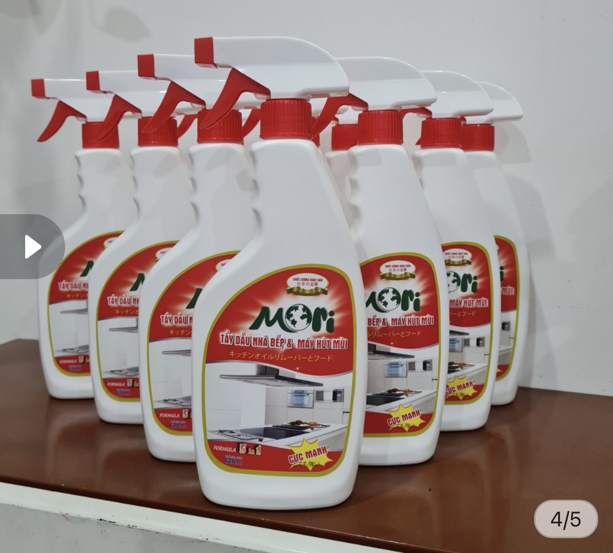 TẨY DẦU NHÀ BẾP VÀ MÁY HÚT MÙI