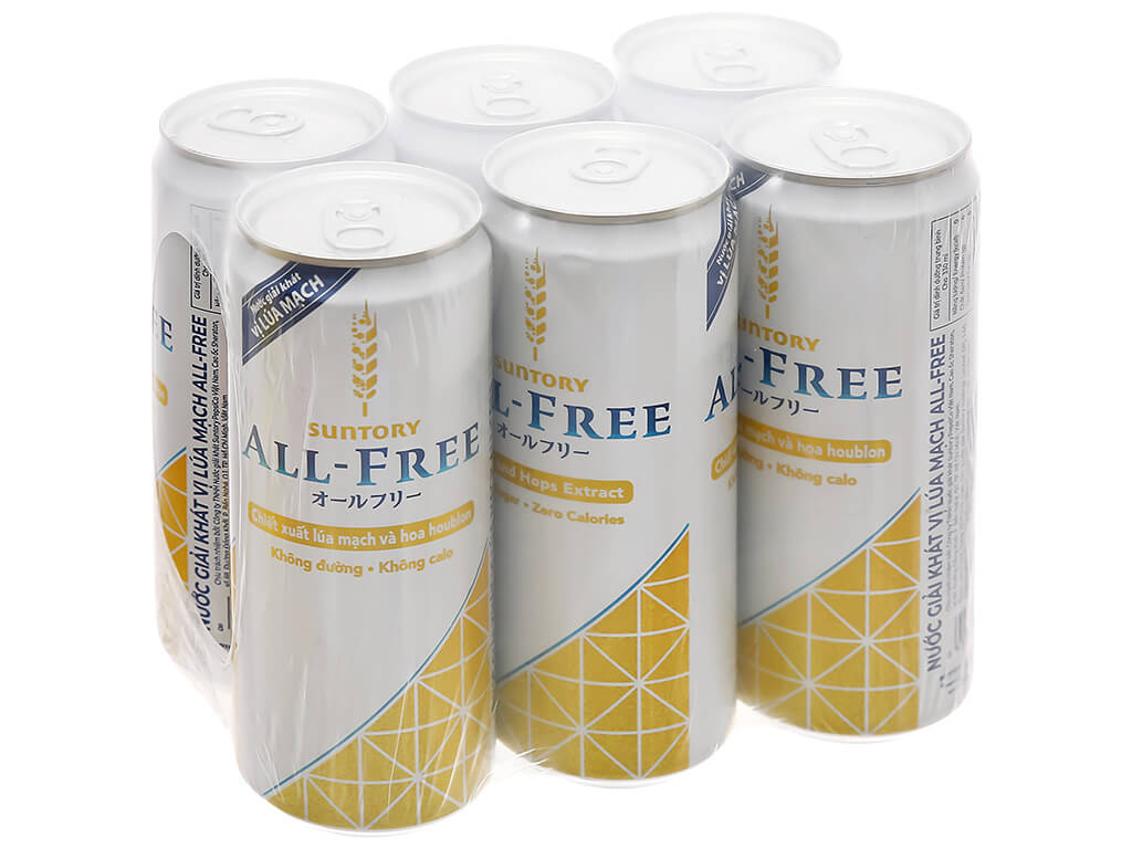 6 lon nước giải khát