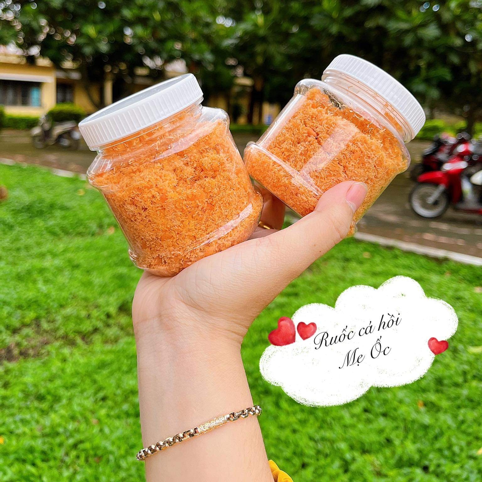 Ruốc cá hồi mẹ Ốc