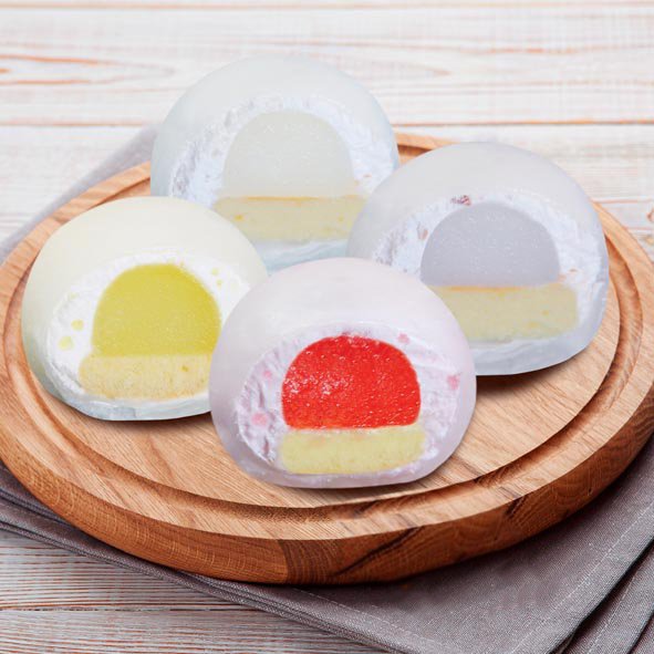 Bánh tuyết thiên sứ - combo 4 hộp 4 vị