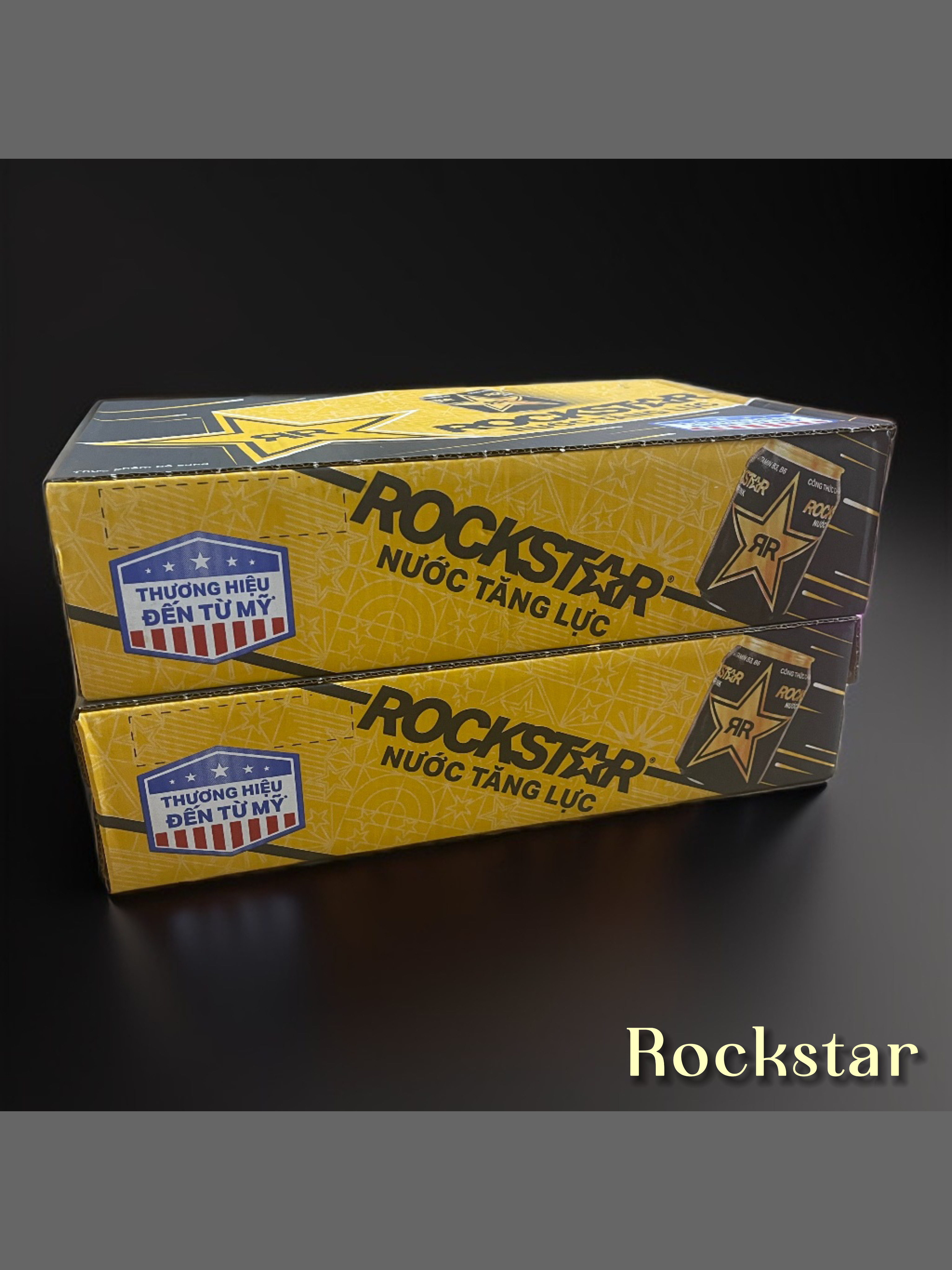 Rockstar Nước tăng lực Rockstar 2 thùng 48 lon