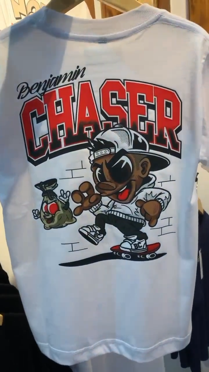 NOUBLE Kaos Anak Laki Laki Usia 2-13 Tahun Distro-Lengan Pendek-Basic-Putih-Cotton Combed-Pakaian Anak Atasan