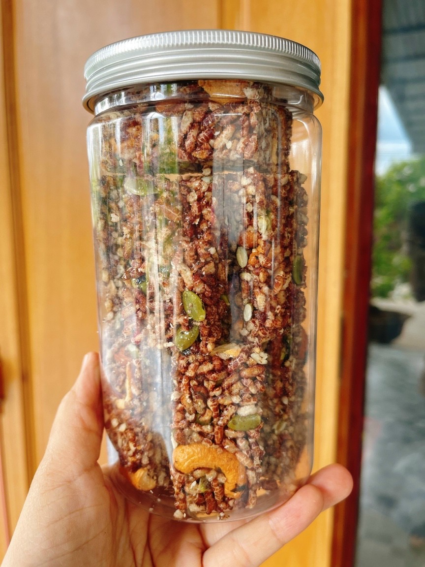 Thanh gạo lứt rong biển