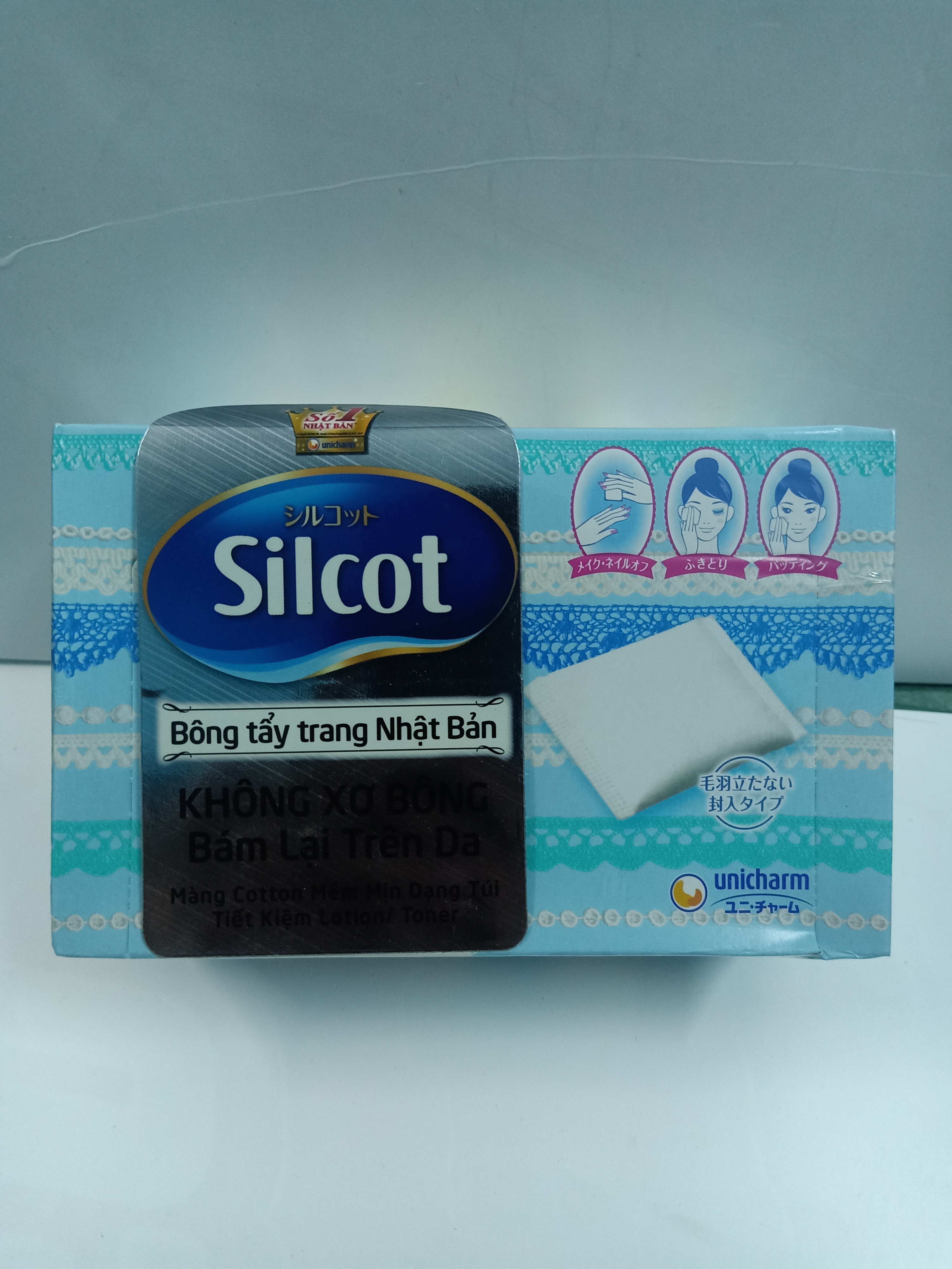 Bông tẩy trang Silcot