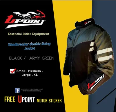 Unitypoint Jackets New DESIGN Upoint Reflectorize Riding Jacket