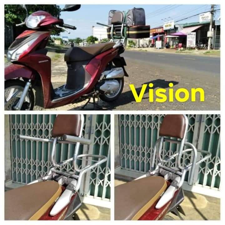 Baga xe máy lắp cho vision 2013+2019