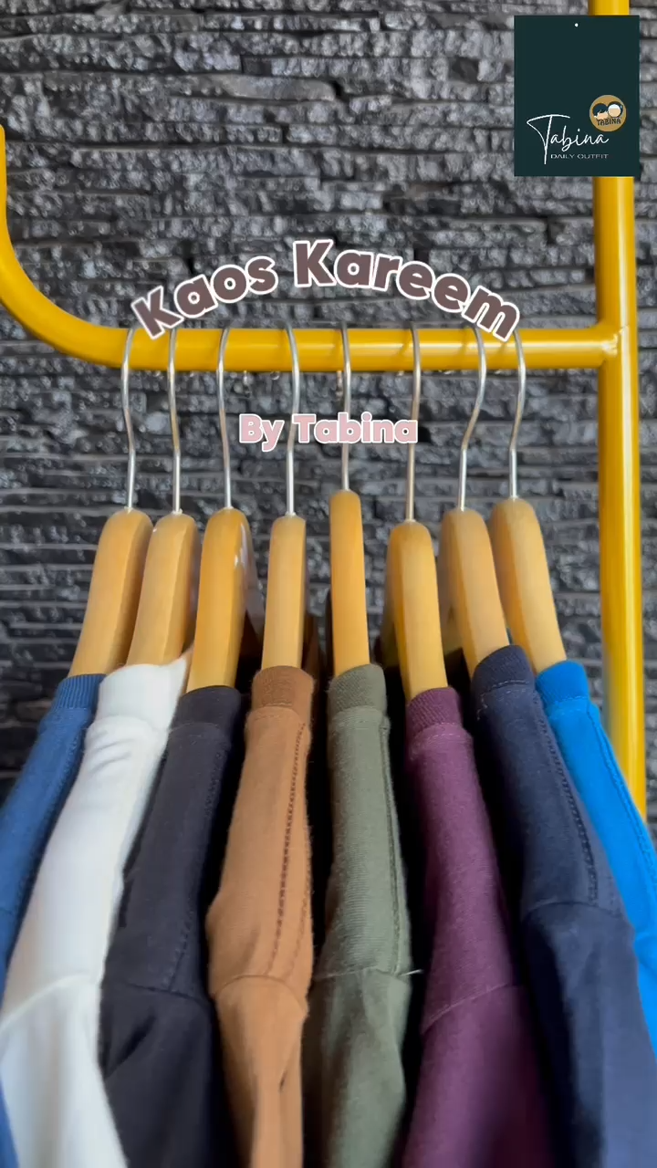 Tabina Setelan Kaos Anak Laki & Remaja Lengan Pendek Seri Kareem Whisker usia 2 hingga 16 tahun