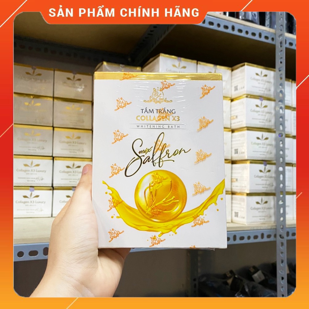 Tắm trắng collagen x3 1 hộp 3 gói