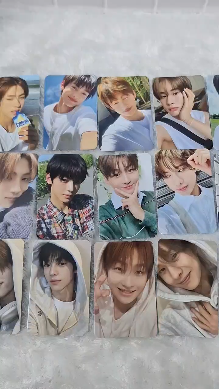 ISI 6 PCS) Photocard TWS SPARKLING BLUE - PC Premium 2 Sisi Kartu