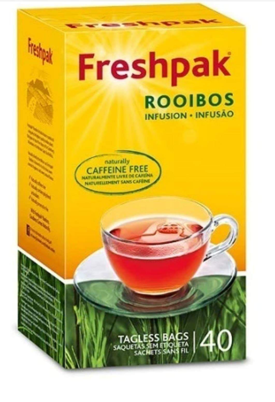 FRESHPAK Rooibos tea 40 sachets - Hồng trà túi lọc Nam Phi 40 gói