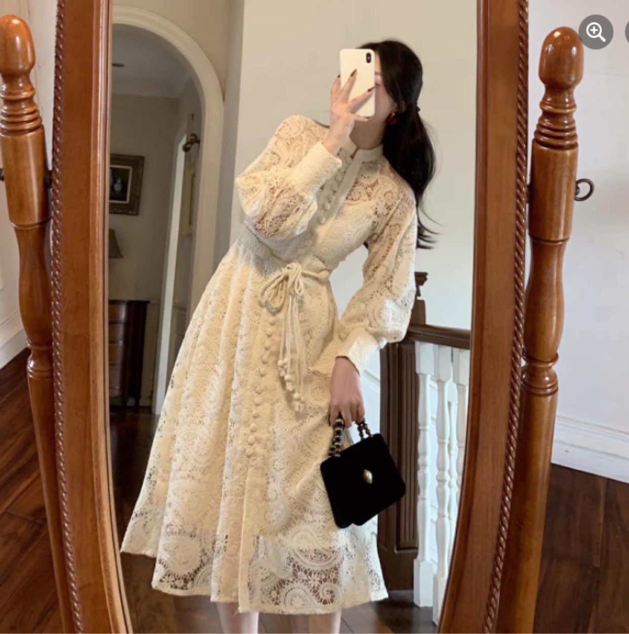 Váy ren nữ vintage