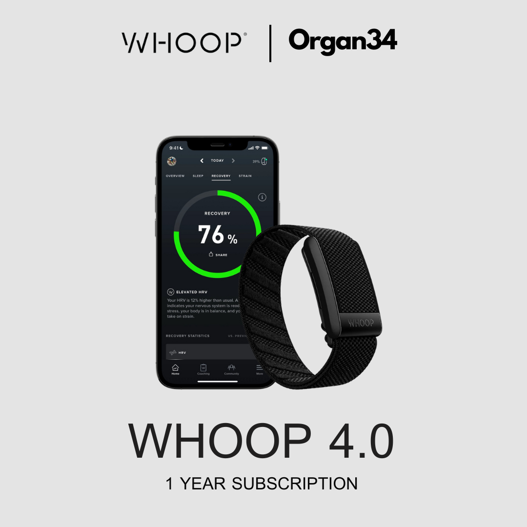 Whoop 4.0 Device + 1 year subs (พร้อมส่ง) ราคา 12,000 บาท*ส่งฟรี