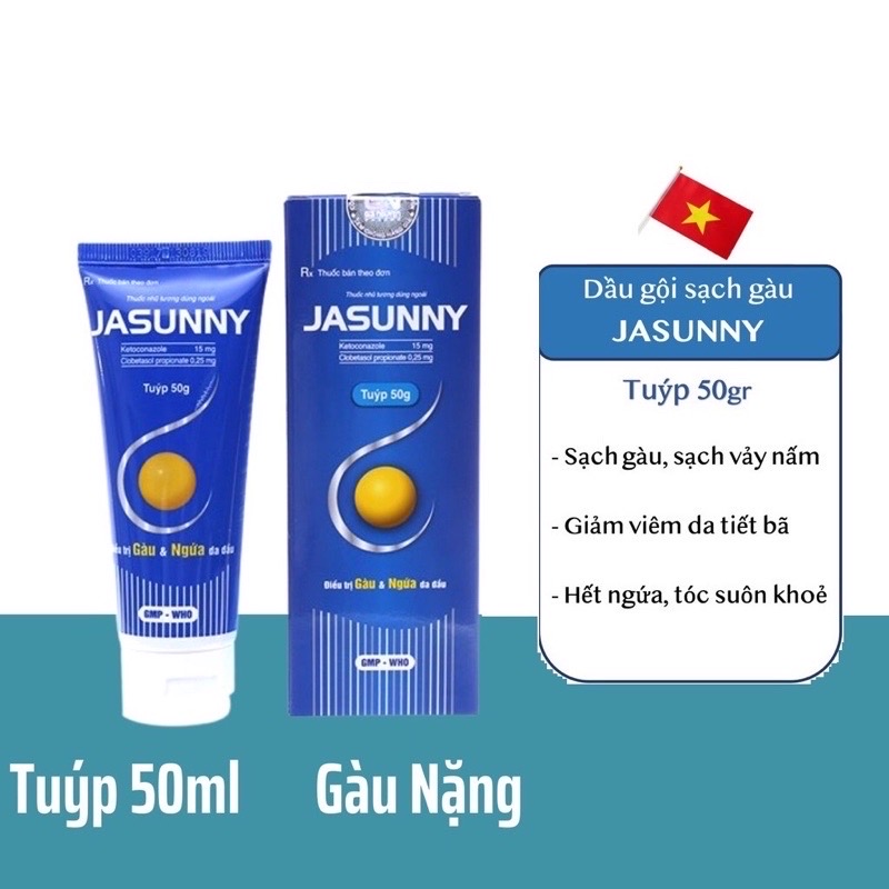 Dầu gội jasunny tuýp 50g