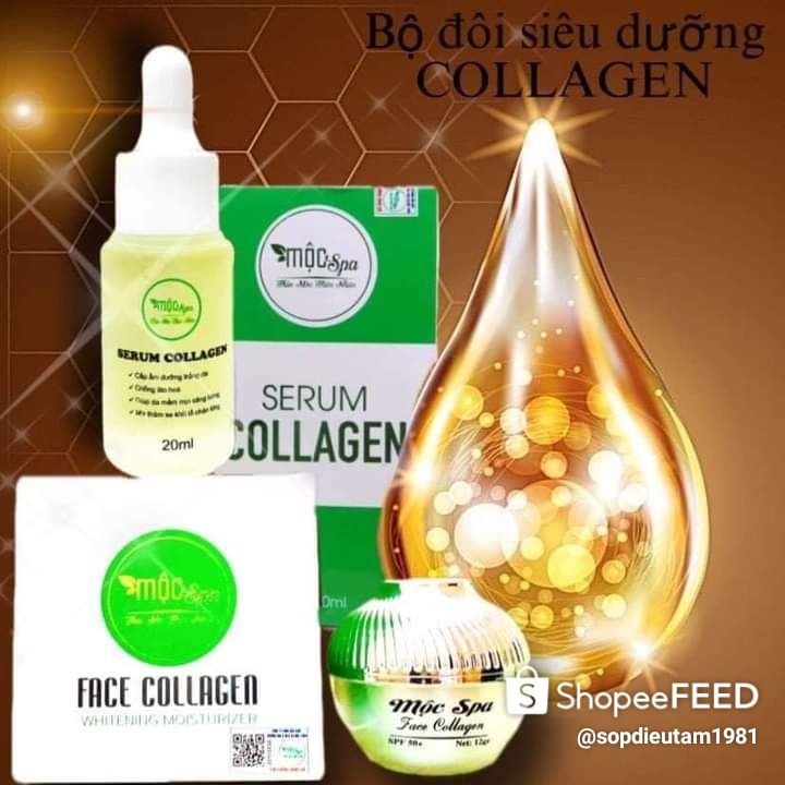 Combo dưỡng da face collagen