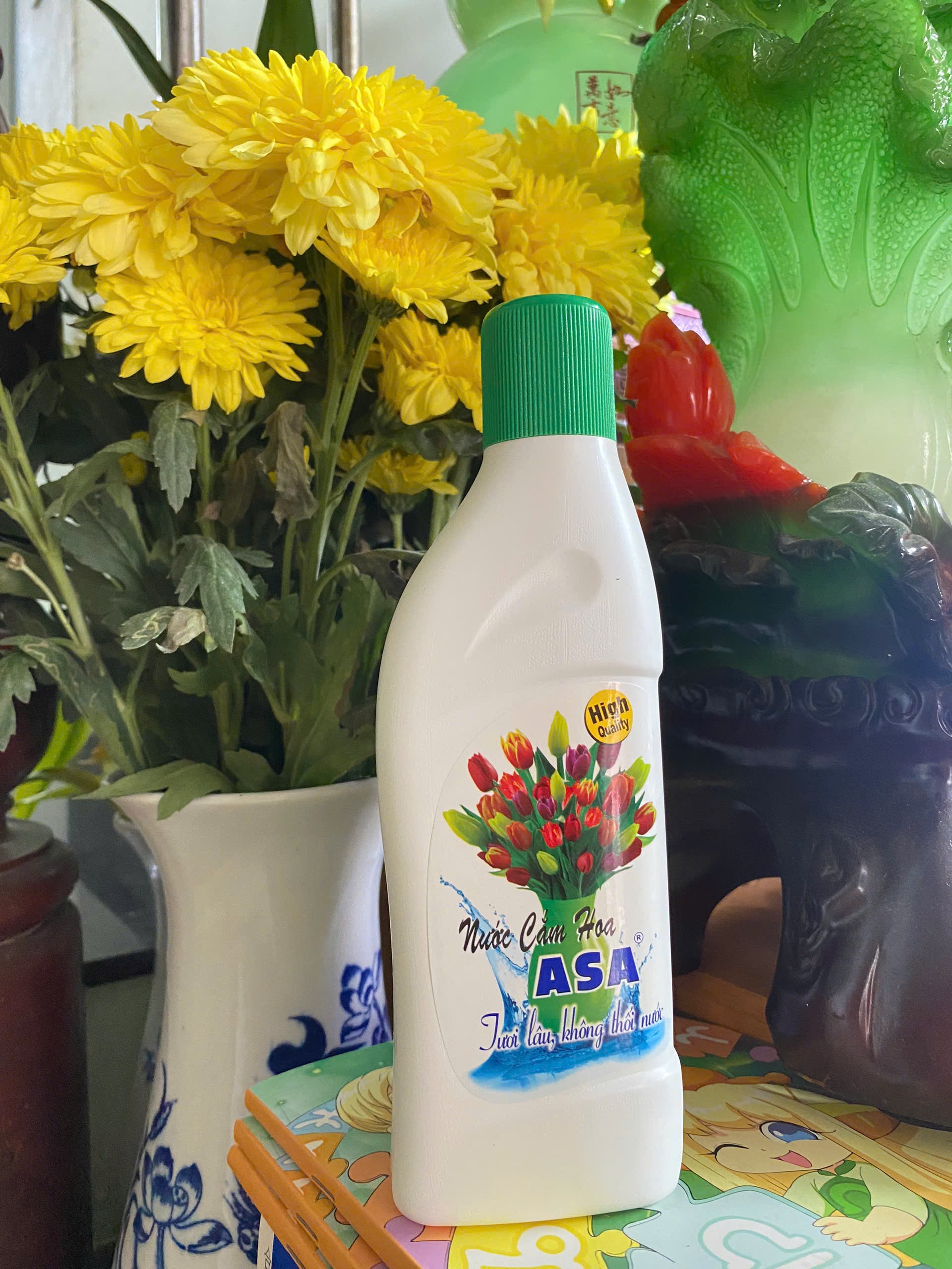 Nước cắm hoa tươi lâu 400ml lớn không thối nước