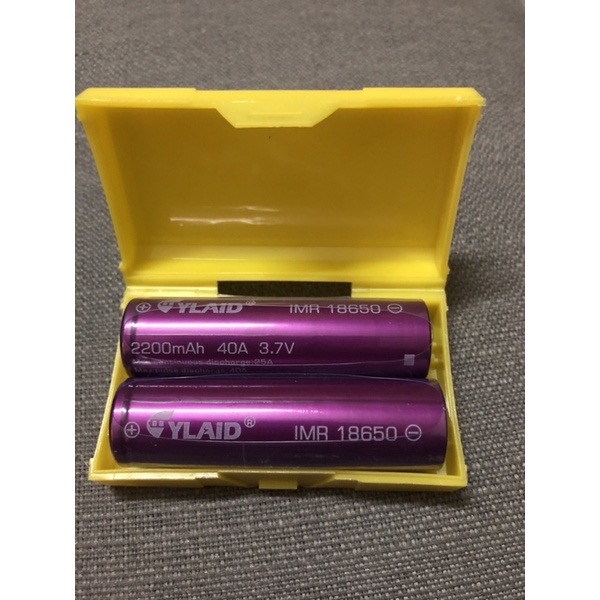 Pin cylaid 18650 tím 2200mah