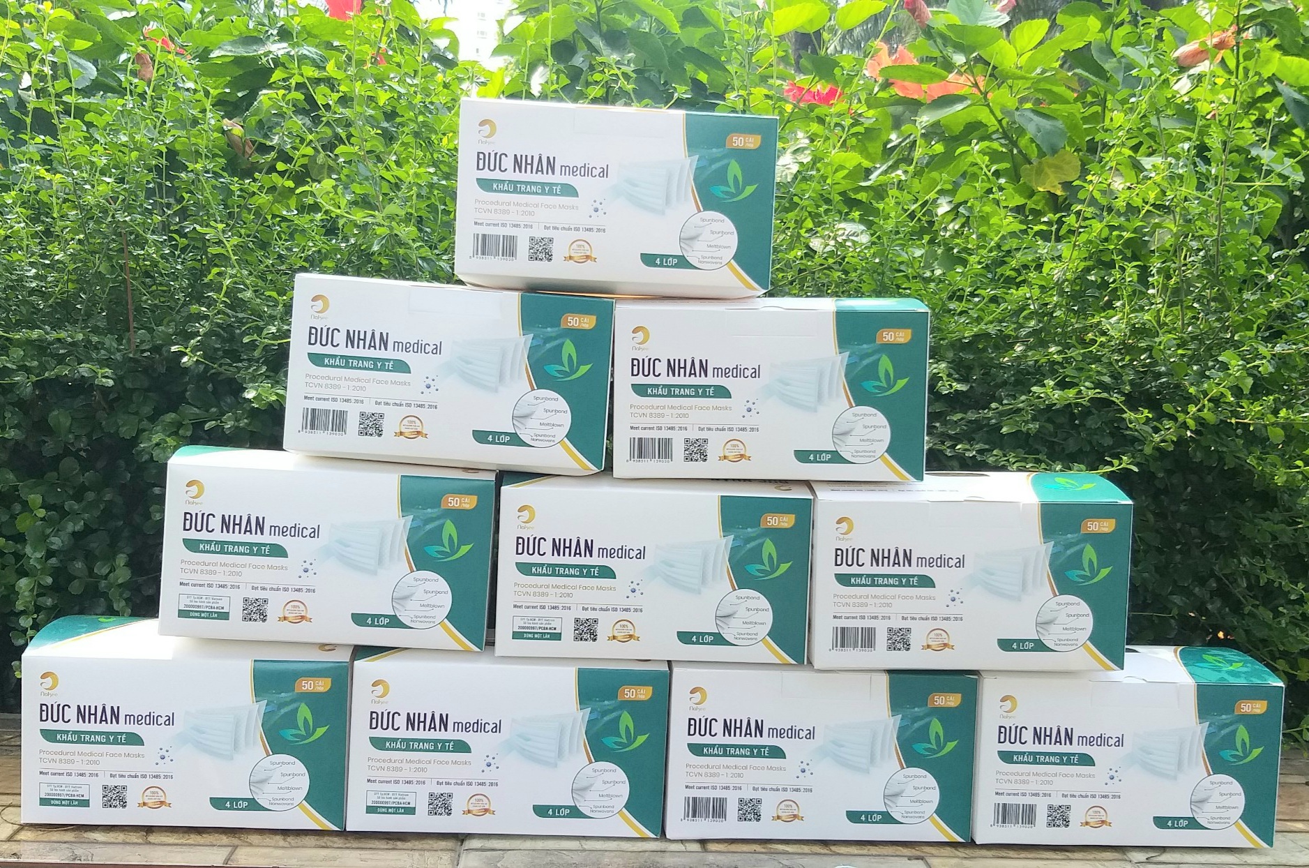 Combo 10 hộp khẩu trang Đức Nhân Medical