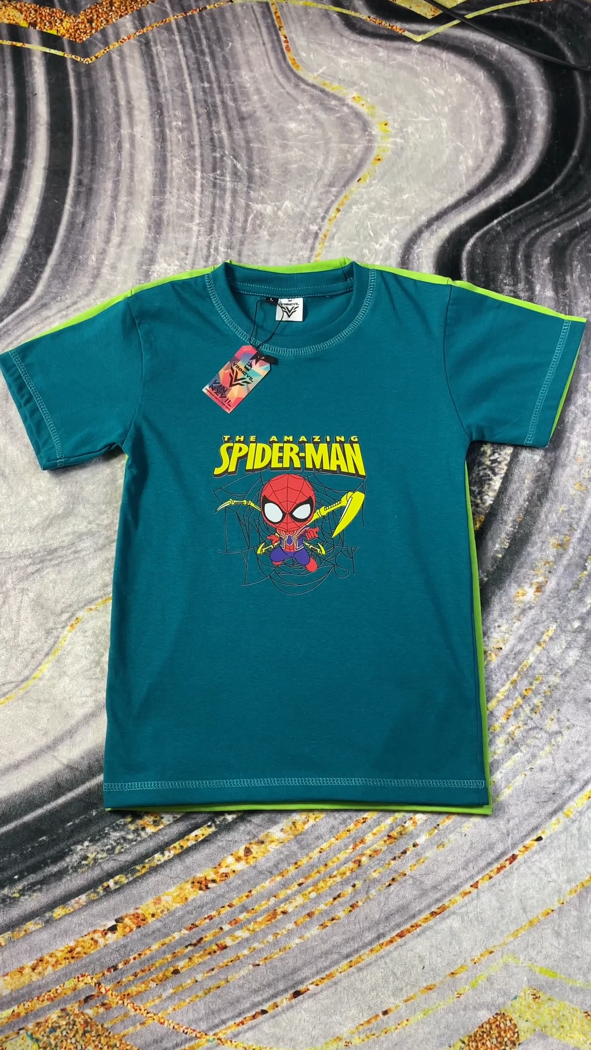 Kaos Anak Super Hero Usia 1-12 Tahun Berkualitas Tinggi Harga Murah