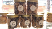 Bánh gạo lứt mix hạt,bánh cá nhân chocolates,rong biển cháy tỏi chà bông