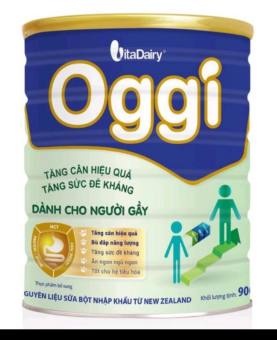 Sữa bột OGGI dành cho người gầy 900g - Date 2024