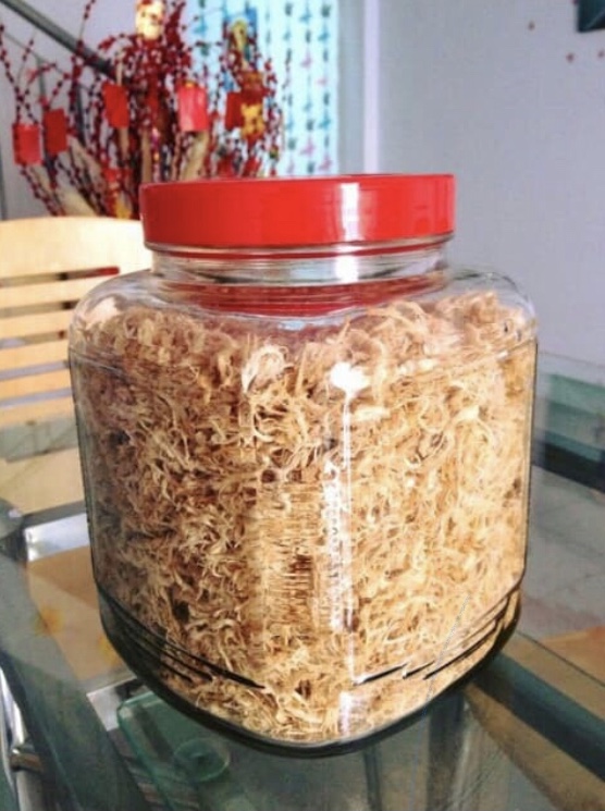 Chà bông heo loại 0.1 kg - 0.2 kg - 0.3 kg - 0.4 kg - 0.5 kg - 1 kg