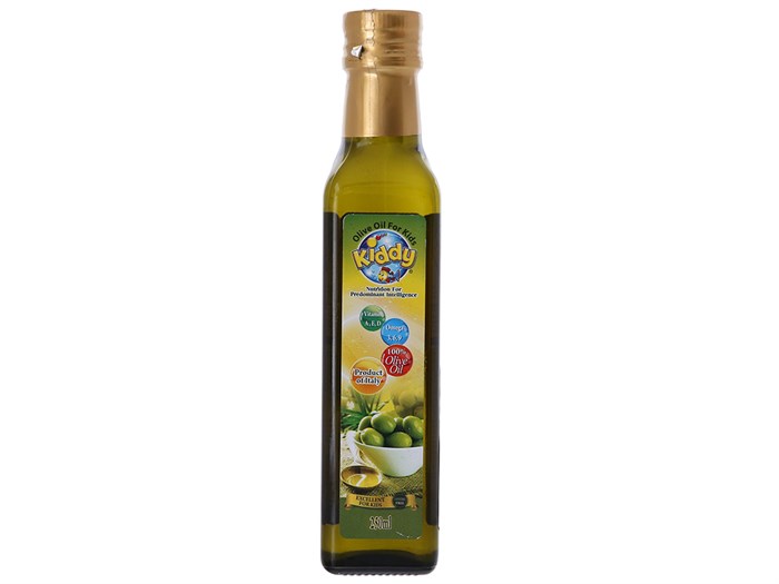 Dầu olive cho bé Kiddy chai 250ml