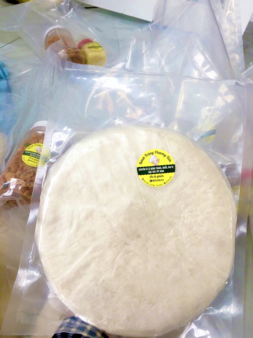 500g
Bánh tráng phơi sương loại A
Dẻo, thơm,bánh mới
