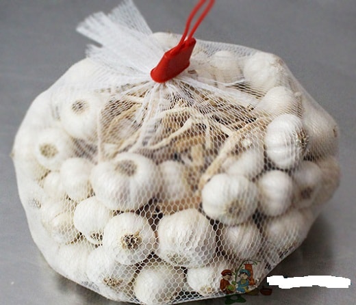 Tỏi lý Sơn chính hiệu 100% loại lớn nhiều tép trọng lượng 1kg đóng gói túi lưới