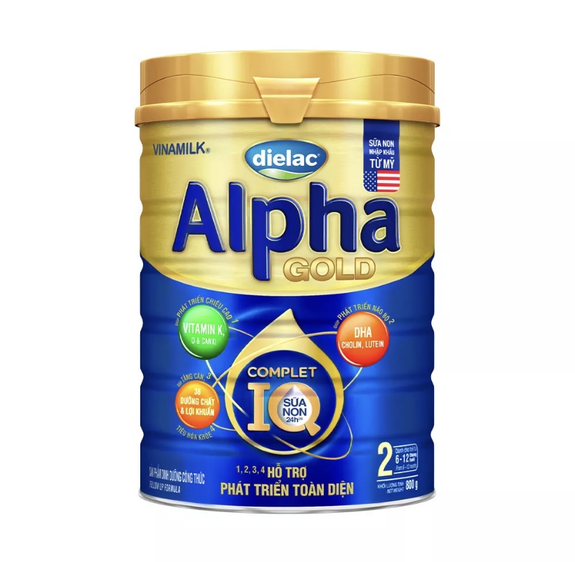 Sữa bột dielac alpha gold số 2