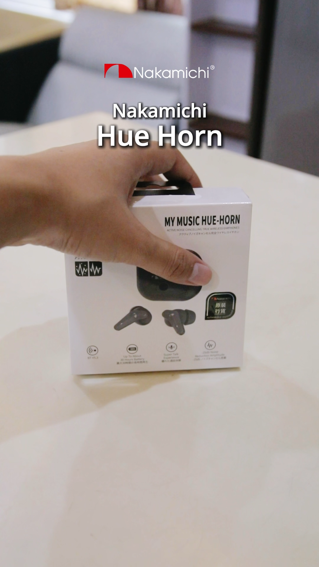 Nakamichi My Music Hue Horn Noise Cancelling True Wireless