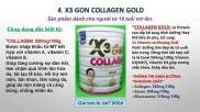 SỮA X3GON COLLAGEN của công ty cổ phần kết nối thương hiệu Việt Nam.