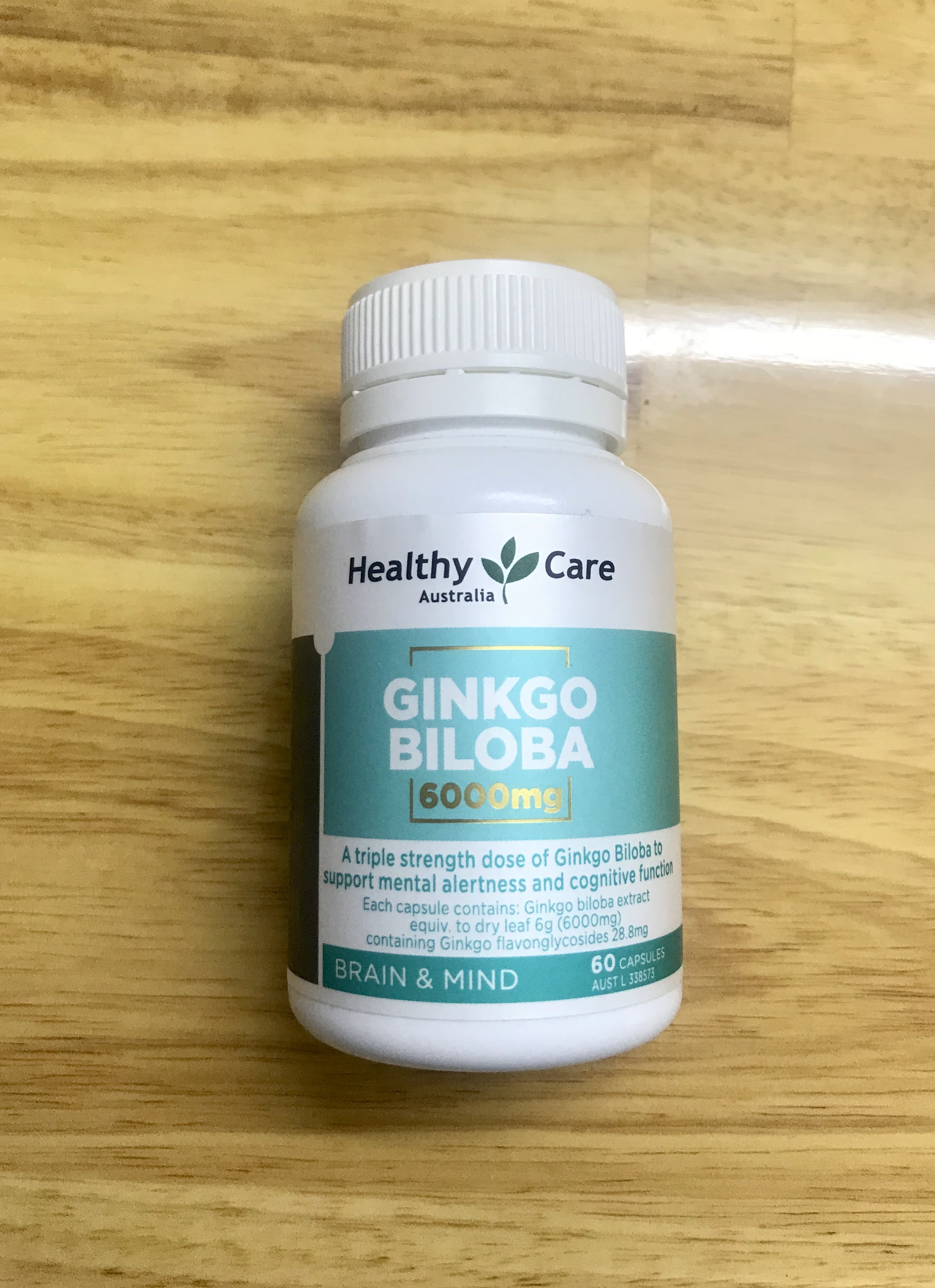 Healthy Care Ginkgo Biloba 6000mg