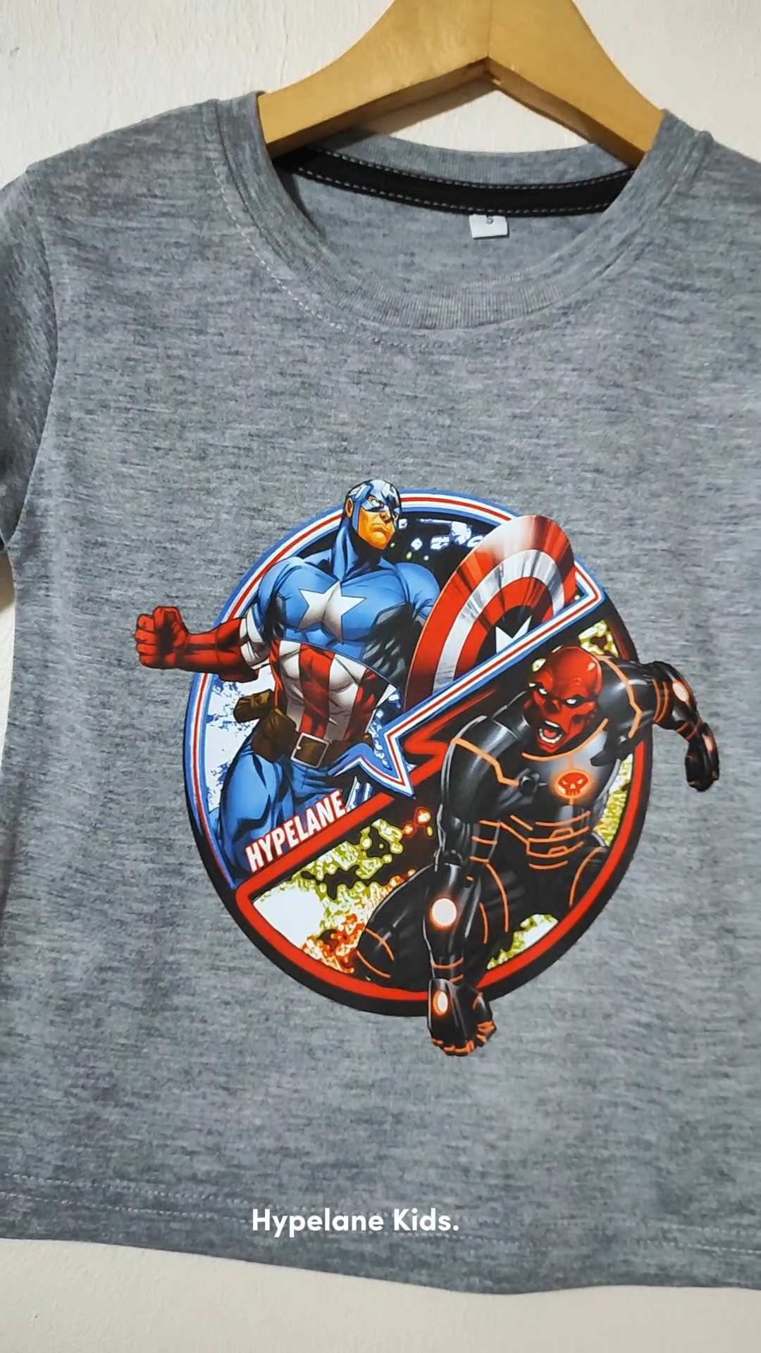 Baju Kaos Distro Anak Laki Laki Karakter Super Hero Keren Import 1 - 10 Tahun - Hypelane - DTF2