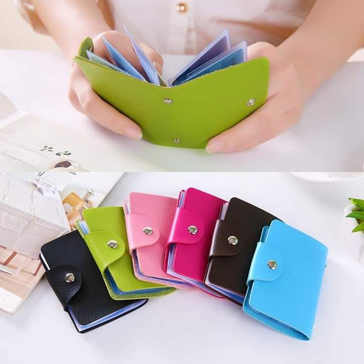 Ví da mềm đựng thẻ 12 ngăn