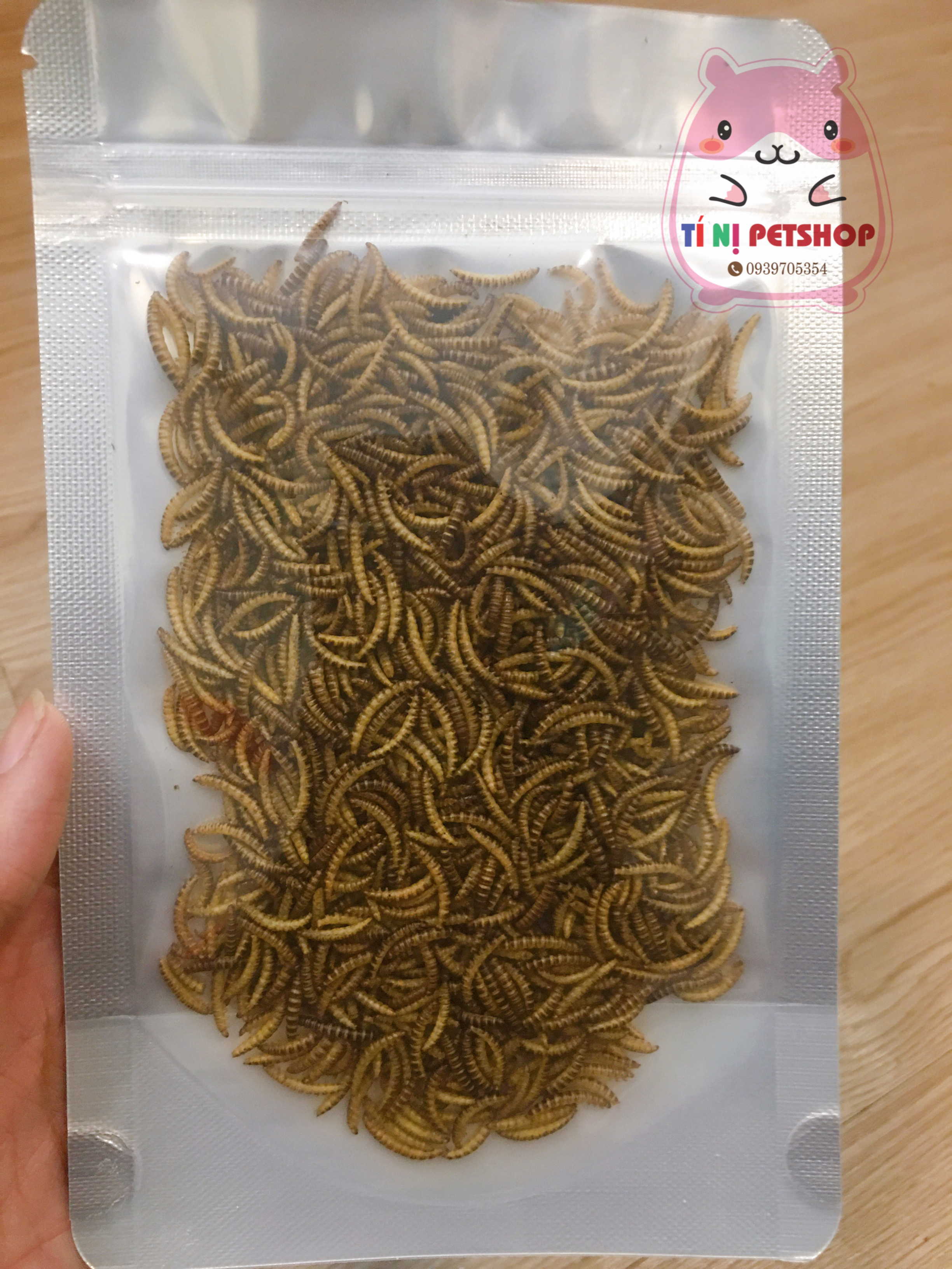 Sâu khô cho Hamster, Nhím kiểng