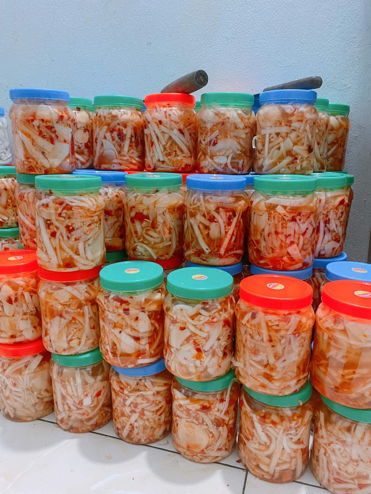 Măng ớt chua cay